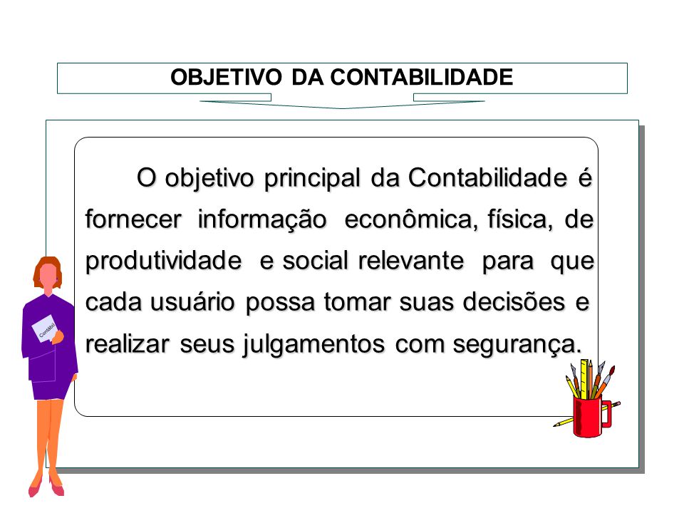 Objetivos da contabilidade