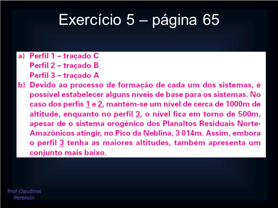 Exercício 5 – página 65