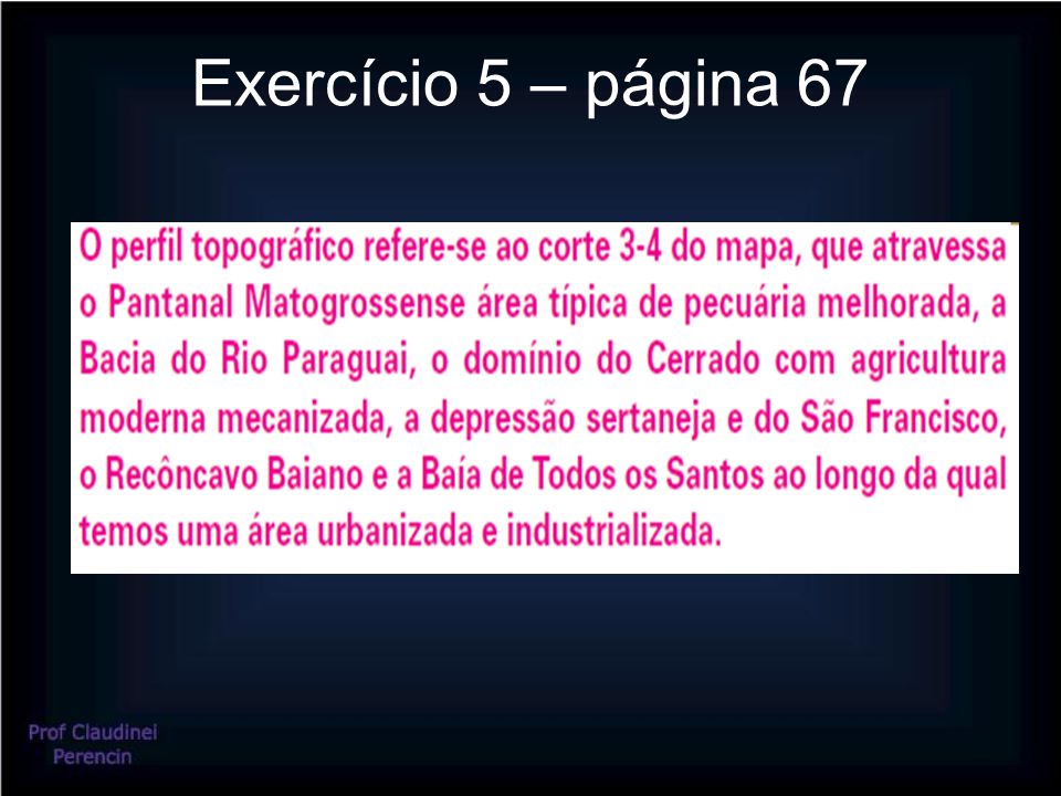 Exercício 5 – página 67