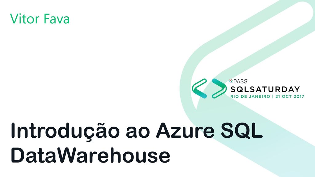 Introdução Ao Azure Sql Datawarehouse Ppt Carregar