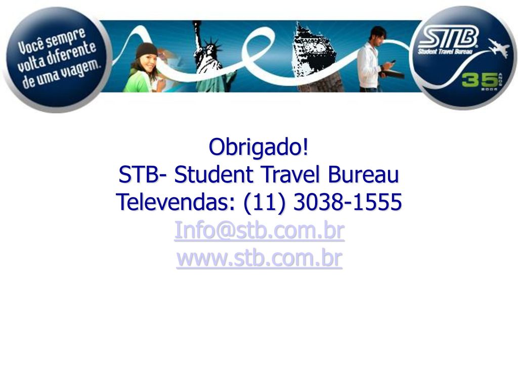 STB – Student Travel Bureau Ppt Carregar