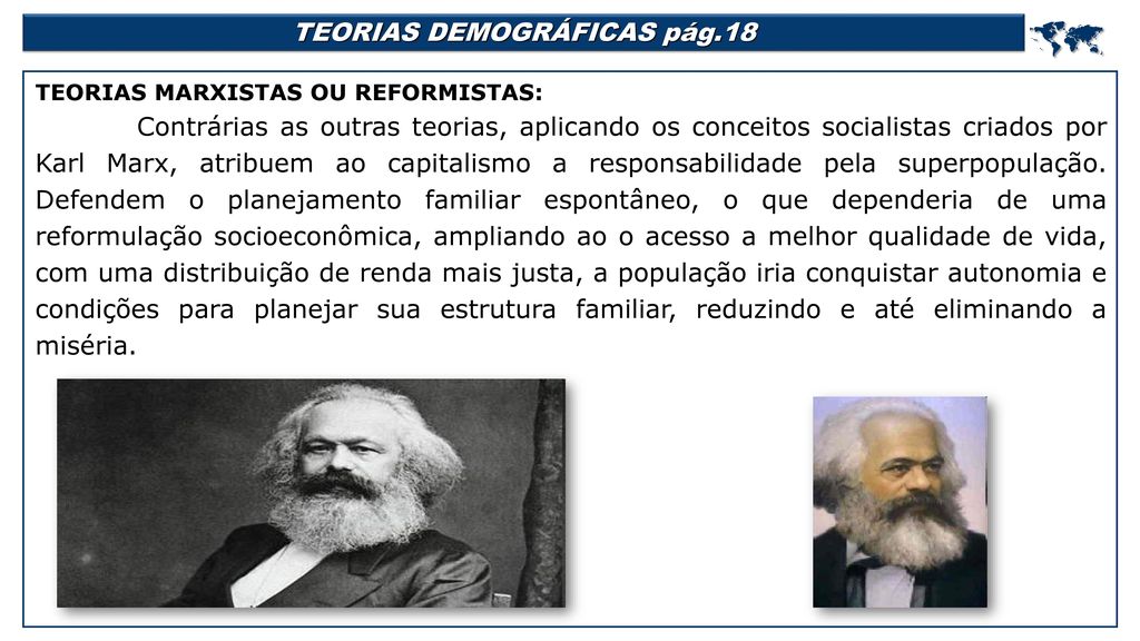 TEORIAS DEMOGRÁFICAS pág.18
