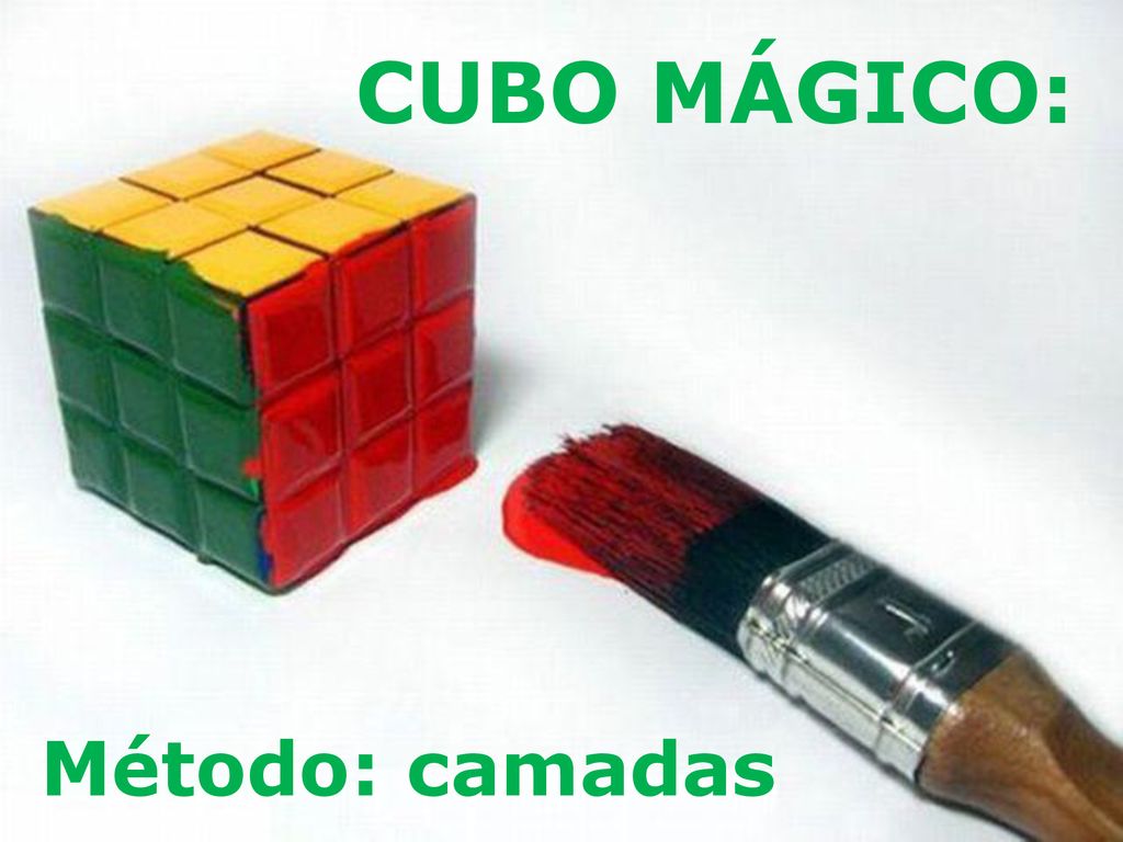 CUBO MÁGICO: Método: camadas. CUBO MÁGICO: Método: camadas. - ppt carregar