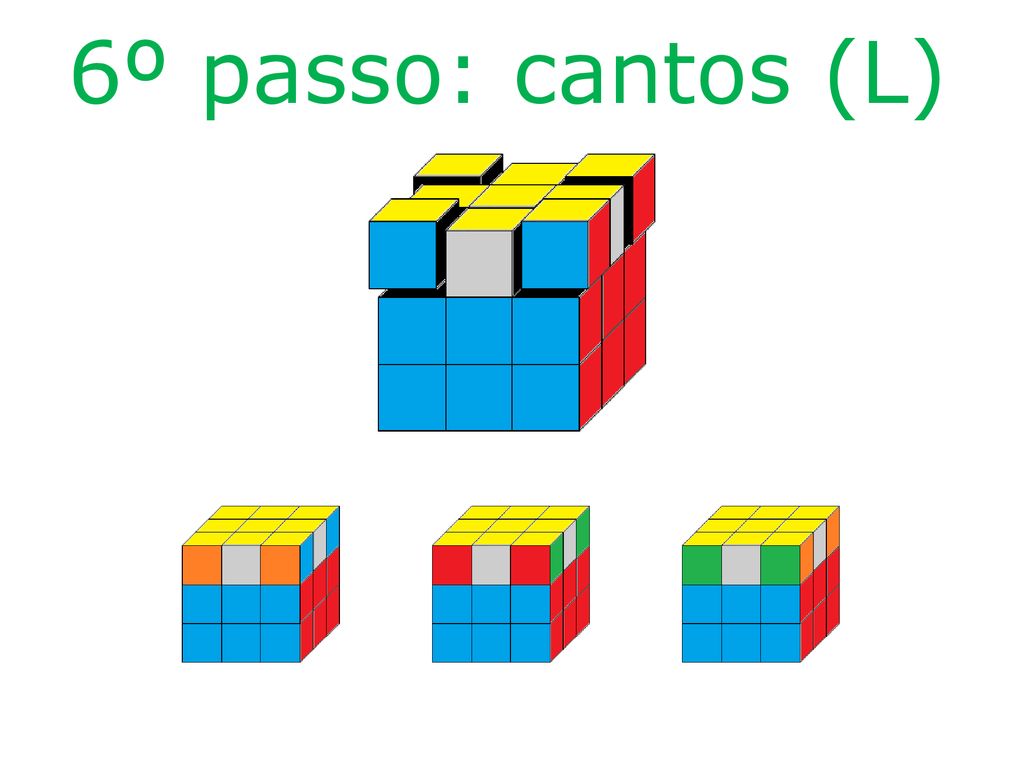 CUBO MÁGICO: Método: camadas. CUBO MÁGICO: Método: camadas. - ppt carregar