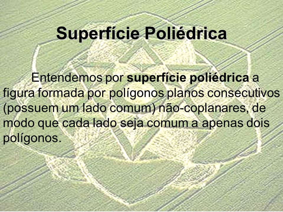 Superfície Poliédrica