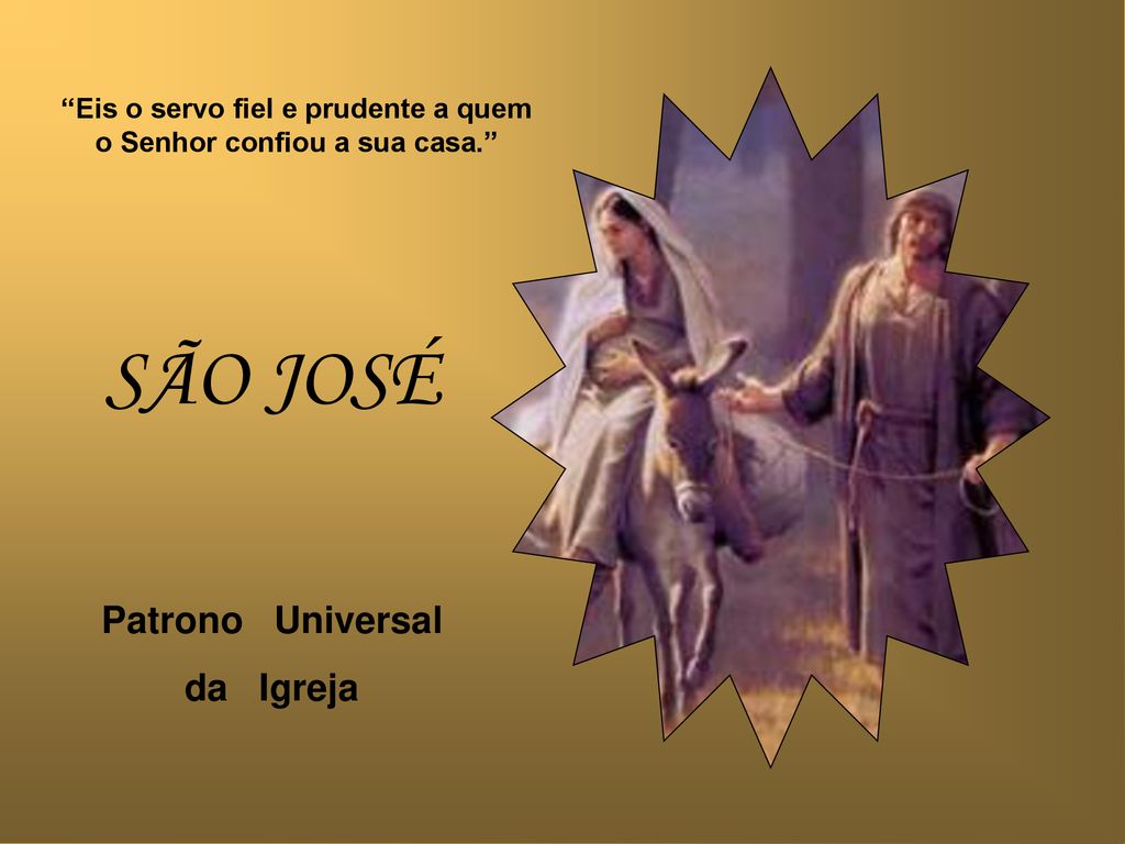Eis o servo fiel e prudente a quem o Senhor confiou a sua casa.