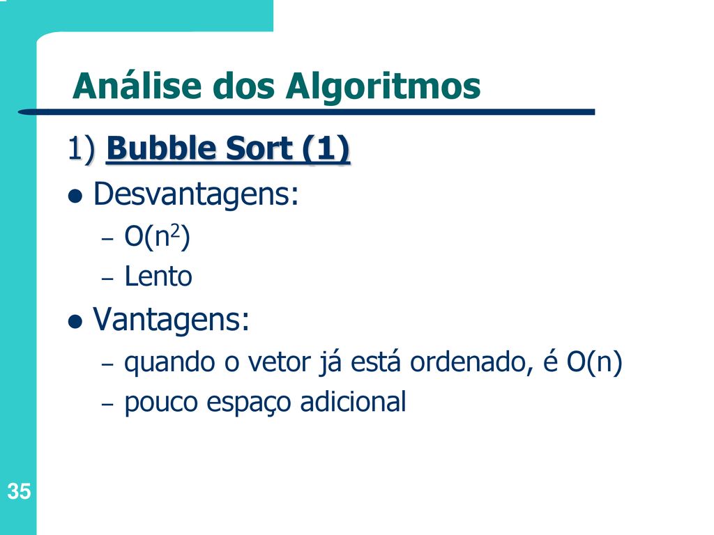 Pesquisa e Ordenação de Vetor - ppt carregar