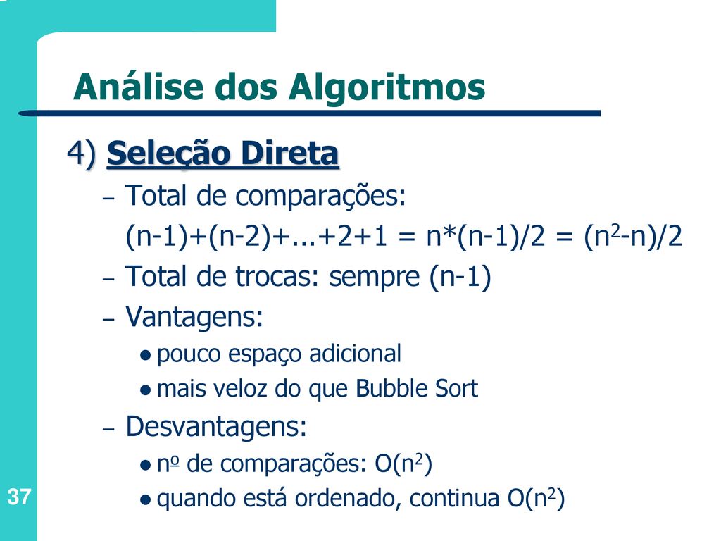 Pesquisa e Ordenação de Vetor - ppt carregar