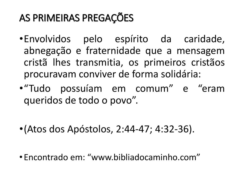 Atos dos Apóstolos 4:32-36 - Bíblia