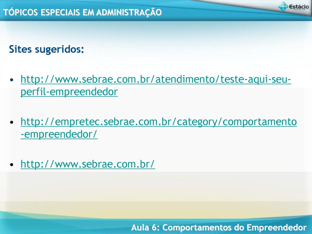 T Picos Especiais Em Administra O Ppt Carregar