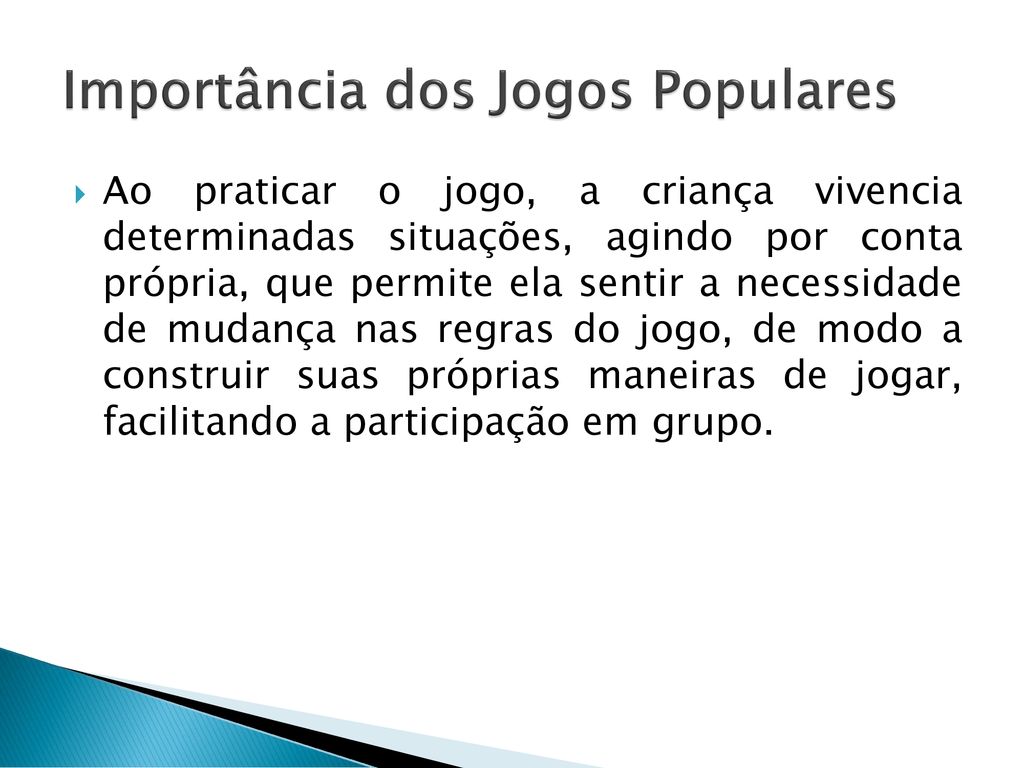 JOGOS POPULARES. - ppt carregar