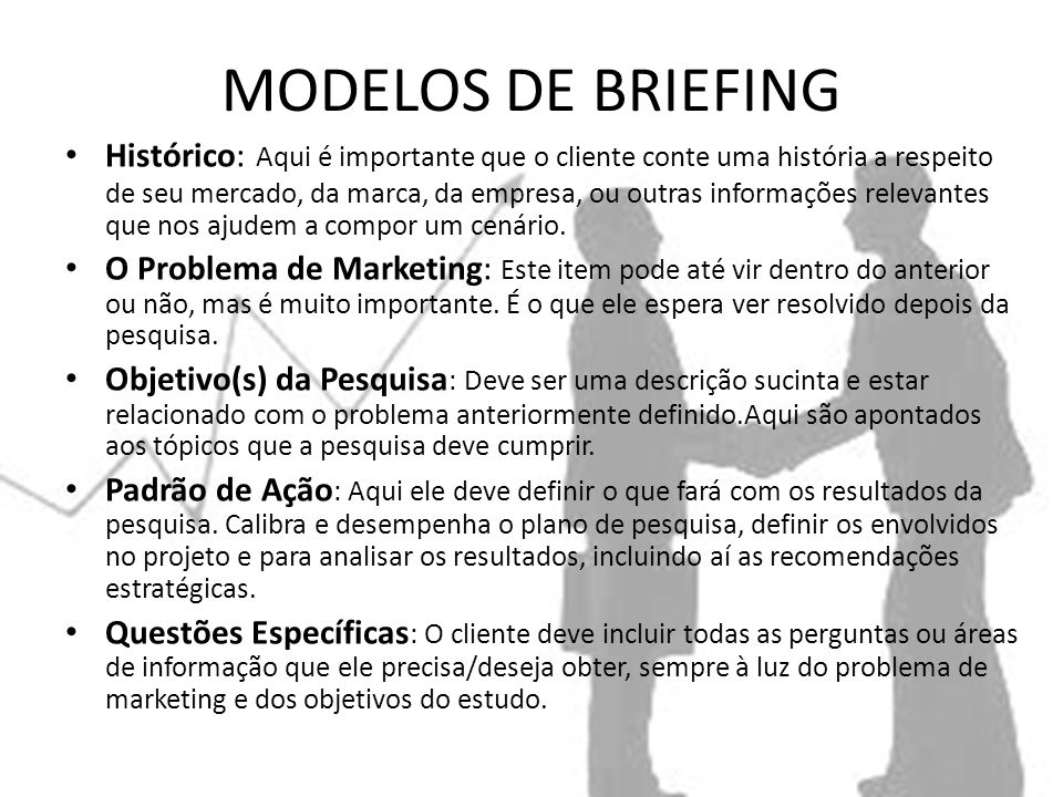 MODELOS DE BRIEFING