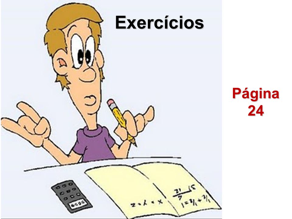 Exercícios Página 24