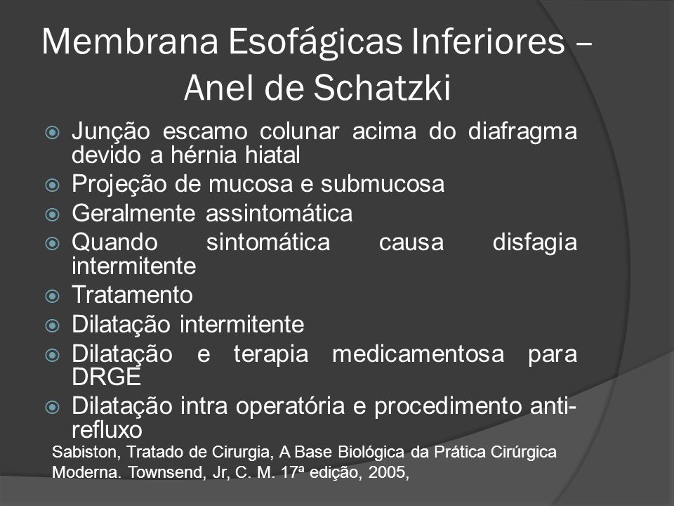 Patologias Benignas do Esôfago - ppt carregar