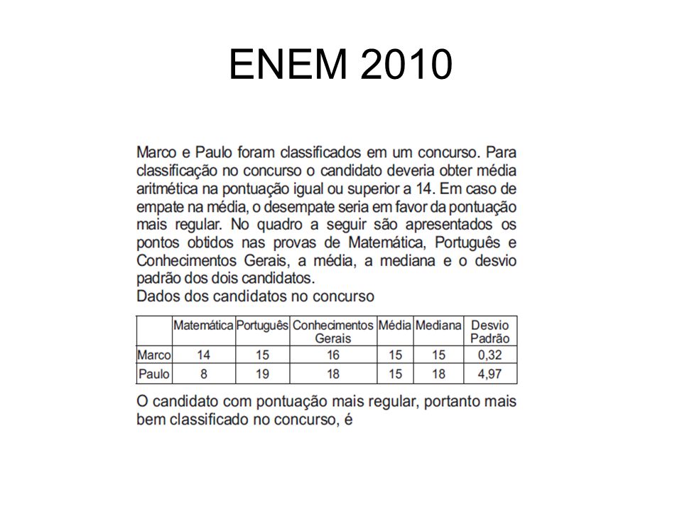 ENEM 2010