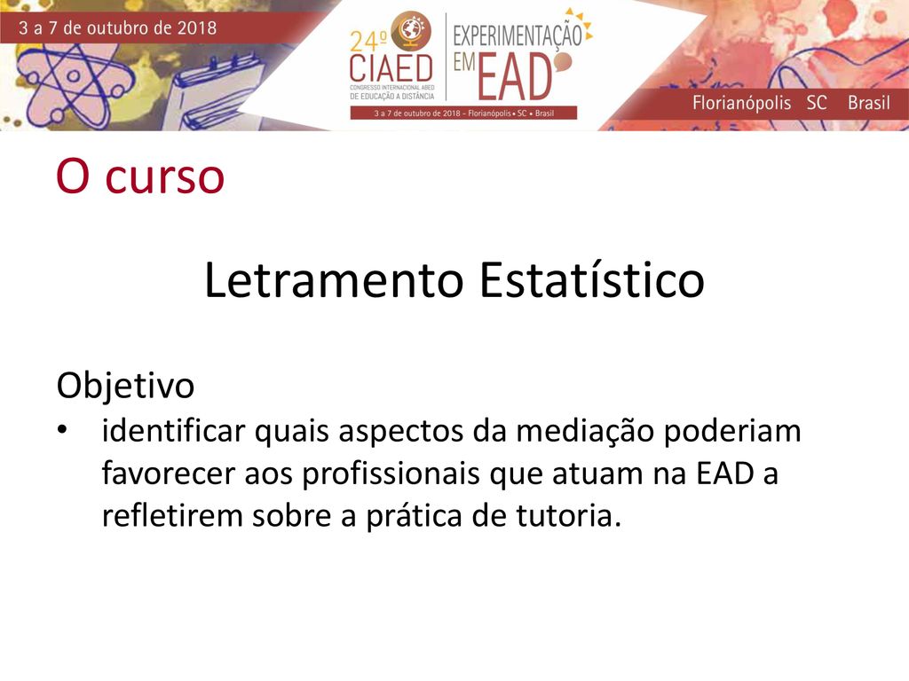 MEDIAÇÃO PEDAGÓGICA NO CONTEXTO DA EDUCAÇÃO A DISTÂNCIA NO - Ppt Carregar