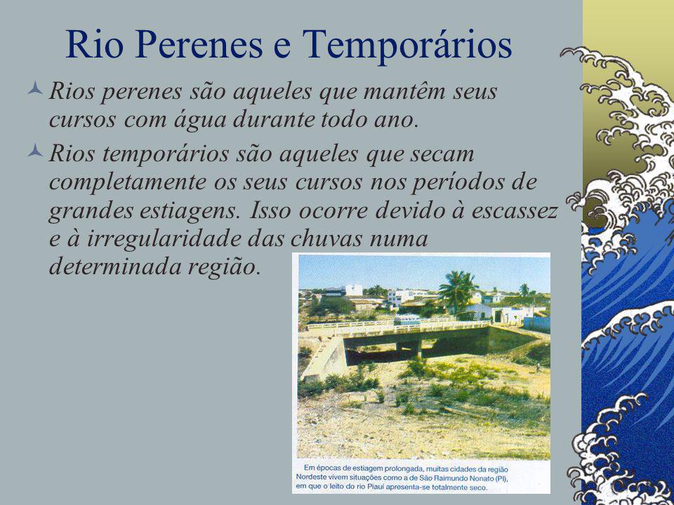 Rio Perenes e Temporários