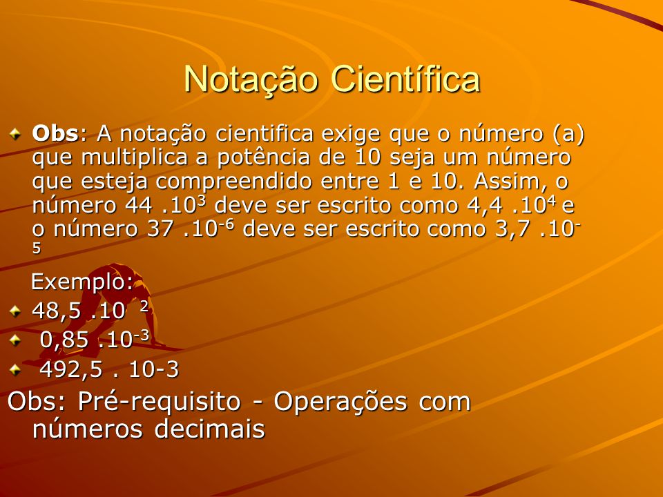 PPT - Notação Científica PowerPoint Presentation, free download