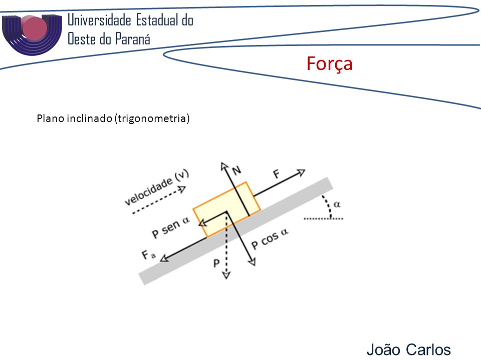 Força Universidade Estadual do Oeste do Paraná João Carlos Pozzobon