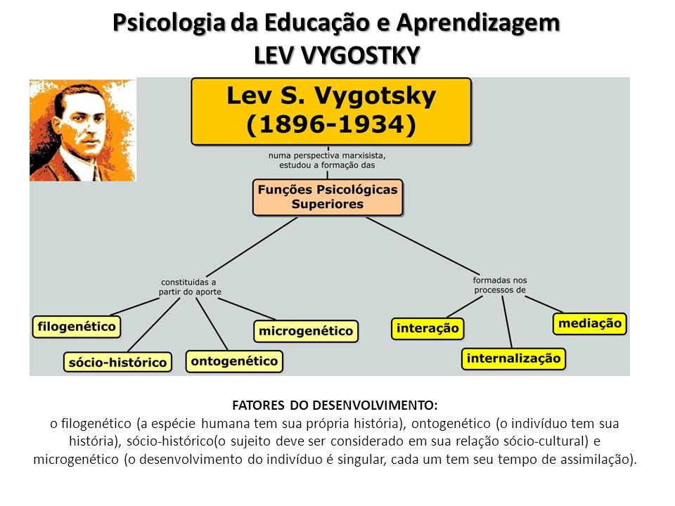 Psicologia da Educação e Aprendizagem LEV VYGOSTKY