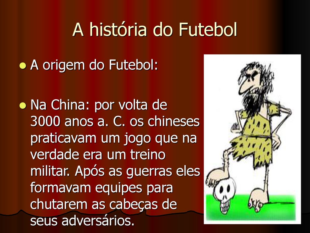 A História Do Futebol E Suas Regras Básicas. - Ppt Carregar