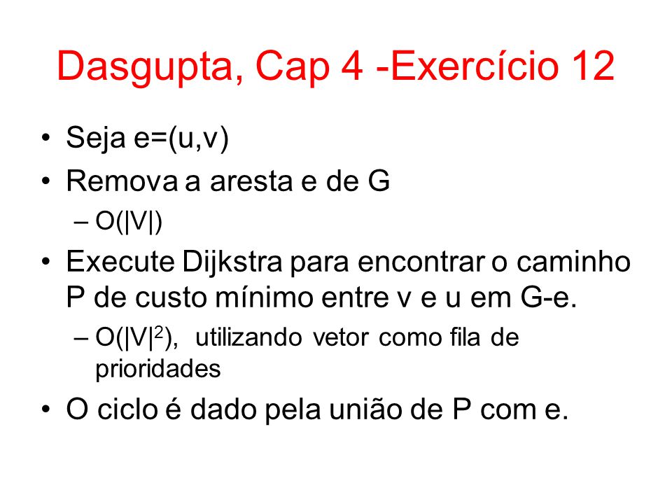 Exercicios Paa Grafos Ppt Carregar