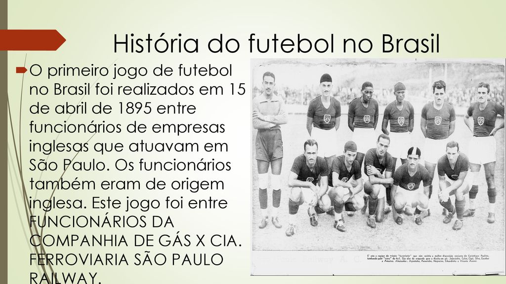 História do futebol do Brasil