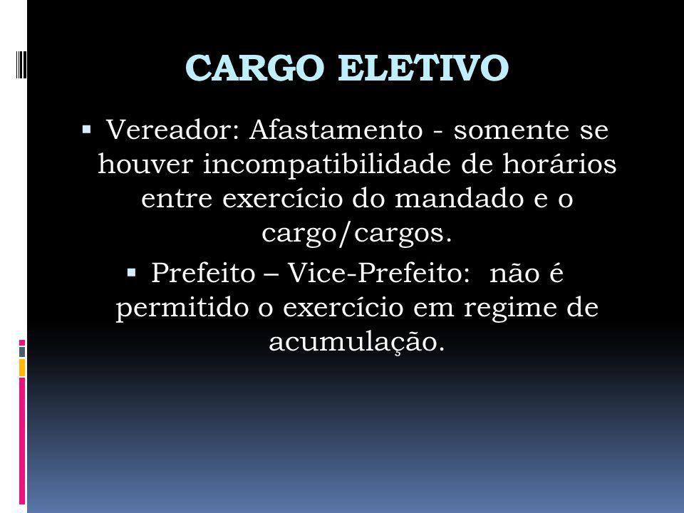 ACÚMULO DE CARGOS/FUNÇÕES. - ppt carregar