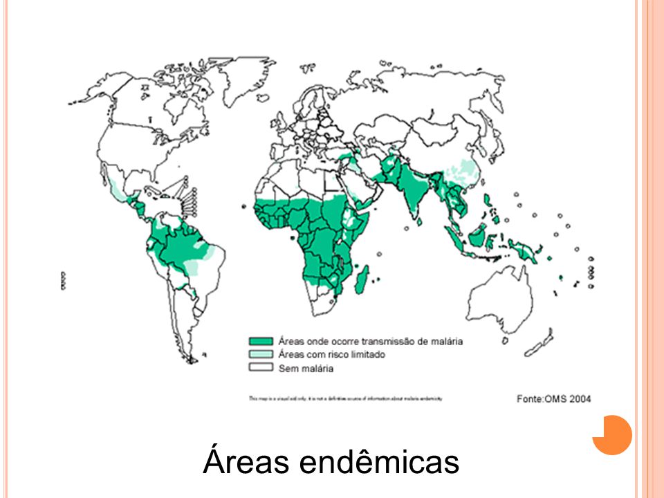 Áreas endêmicas