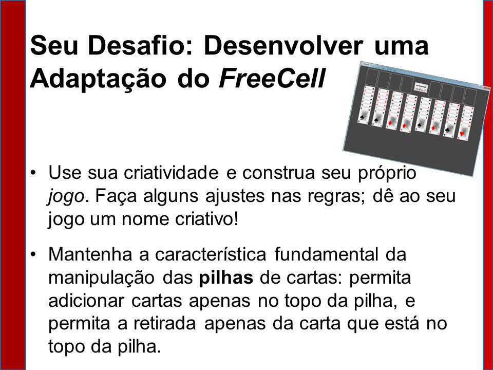 Regras de jogos: Regras do Freecell