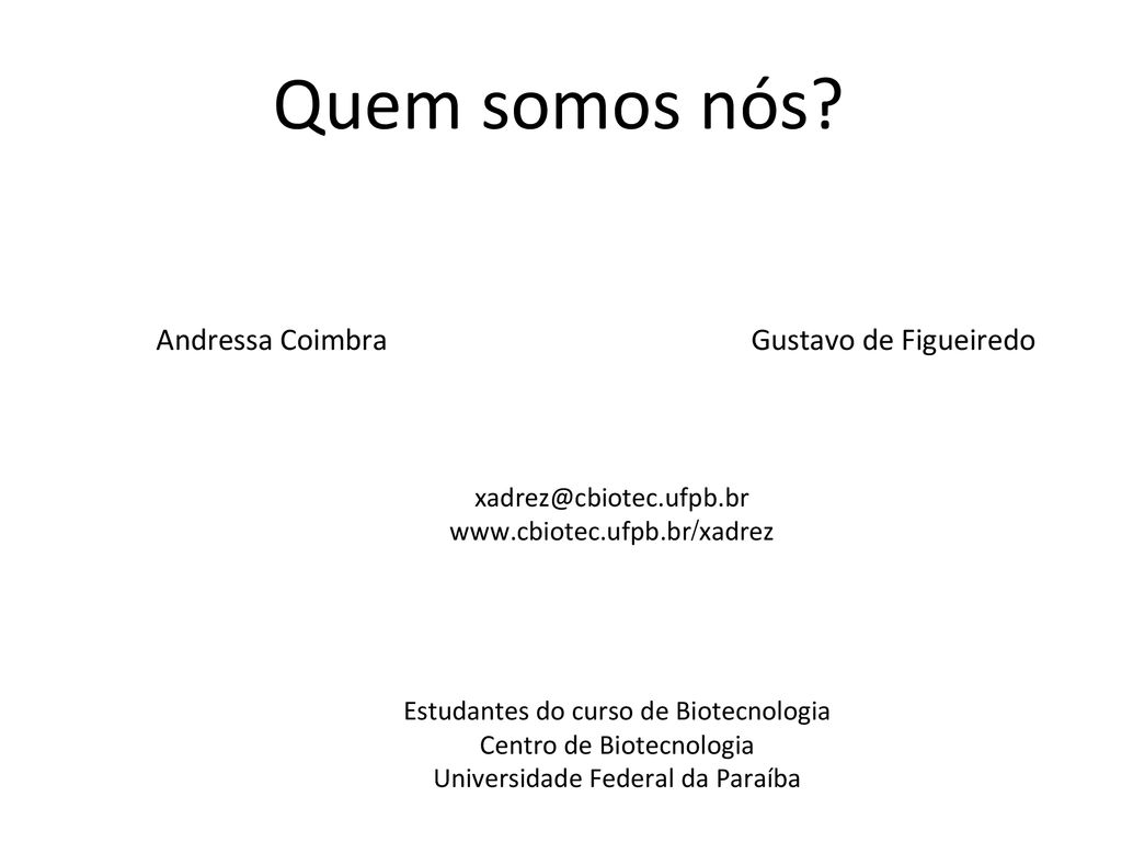 Uso do Xadrez Como Ferramenta Didática - ppt carregar