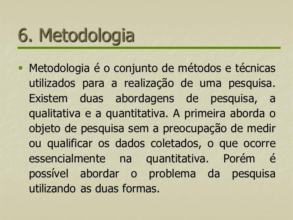 6. Metodologia