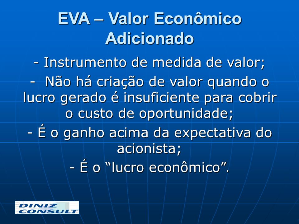 EVA – Valor Econômico Adicionado