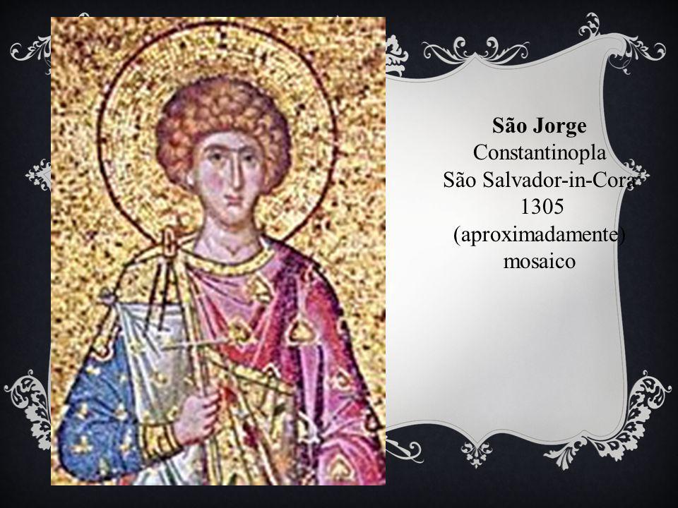 São Jorge Constantinopla São Salvador-in-Cora 1305 (aproximadamente) mosaico