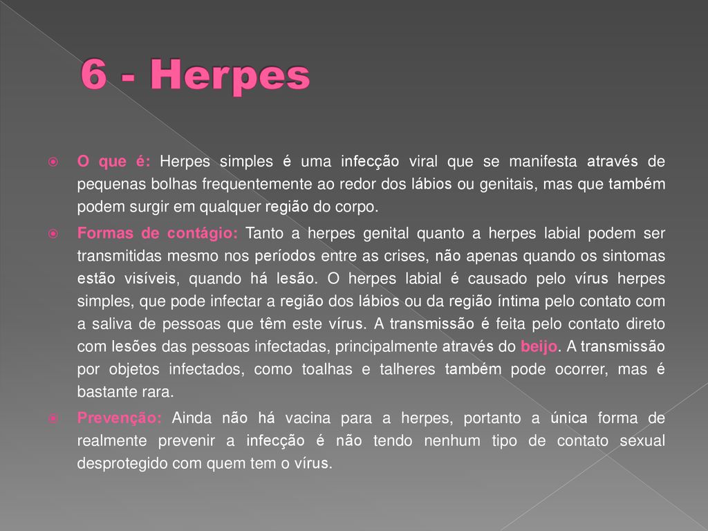 6 - Herpes