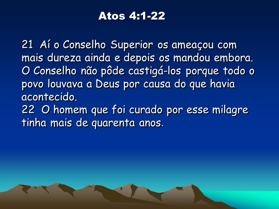Atos 4:1-22