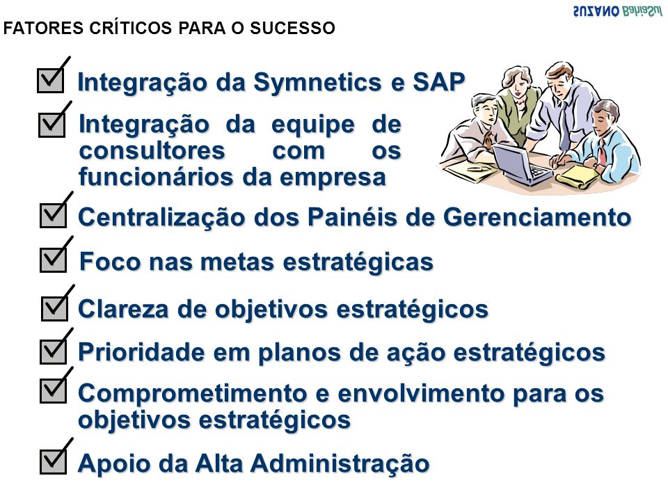 Integração da Symnetics e SAP