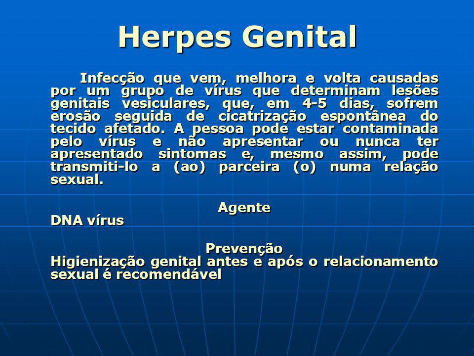 Herpes Genital Agente DNA vírus
