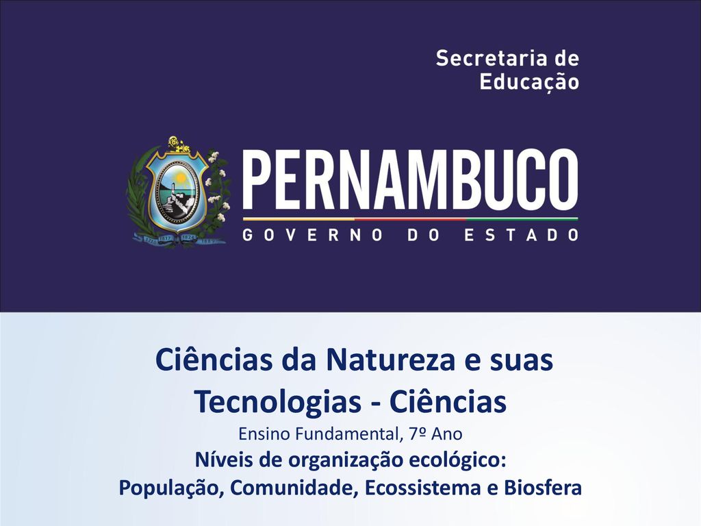 Ciências Da Natureza E Suas Tecnologias - Ciências - Ppt Carregar