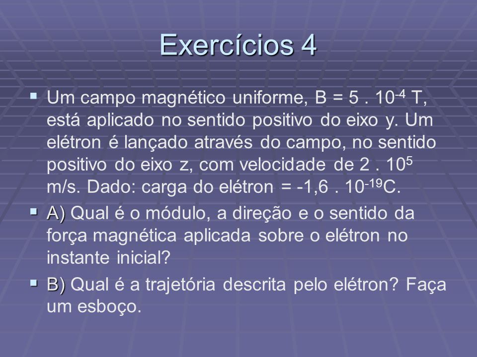 Exercícios 4