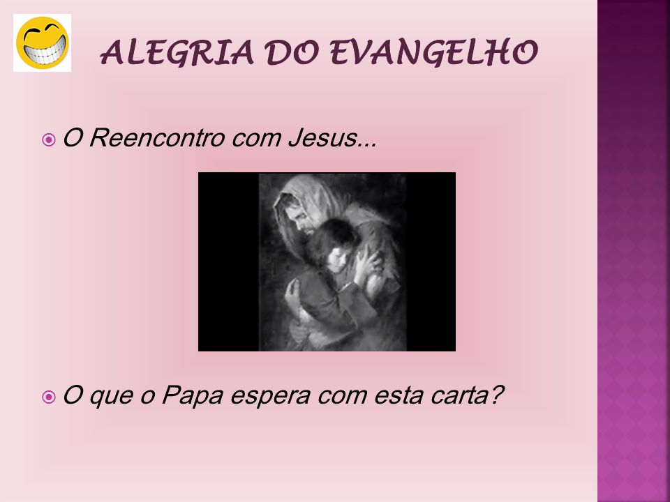 PPT - EVANGELII GAUDIUM A alegria do Evangelho PowerPoint Presentation -  ID:5964613