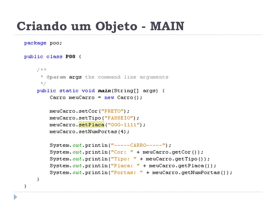 Programação Orientada a Objeto by thiago marques on Prezi Next