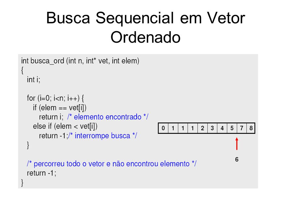 ORDENAÇÃO VETORES