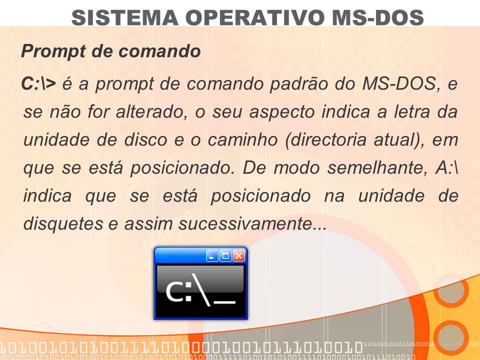SISTEMA OPERACIONAL MS-DOS – davinfoblog