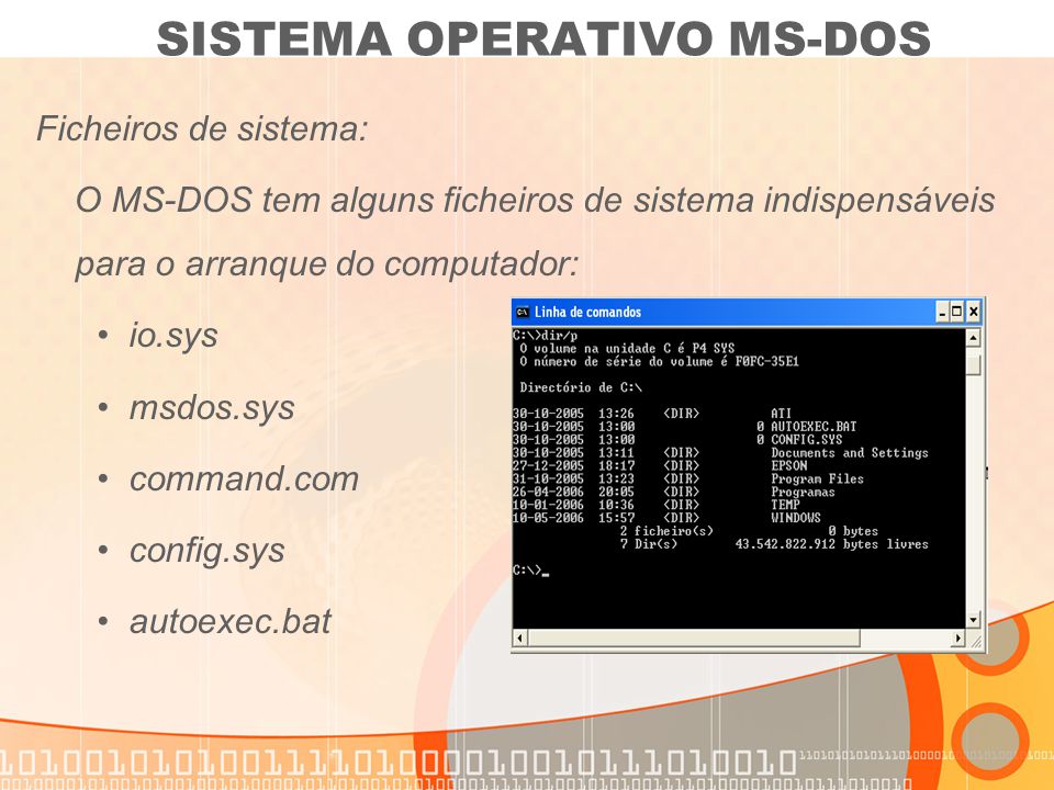 SISTEMA OPERACIONAL MS-DOS – davinfoblog