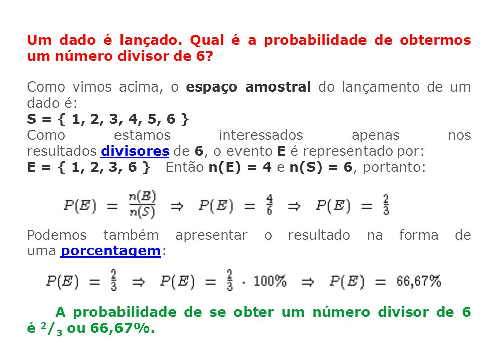 Probabilidade no lançamento de dois dados #matematica #probabilidade