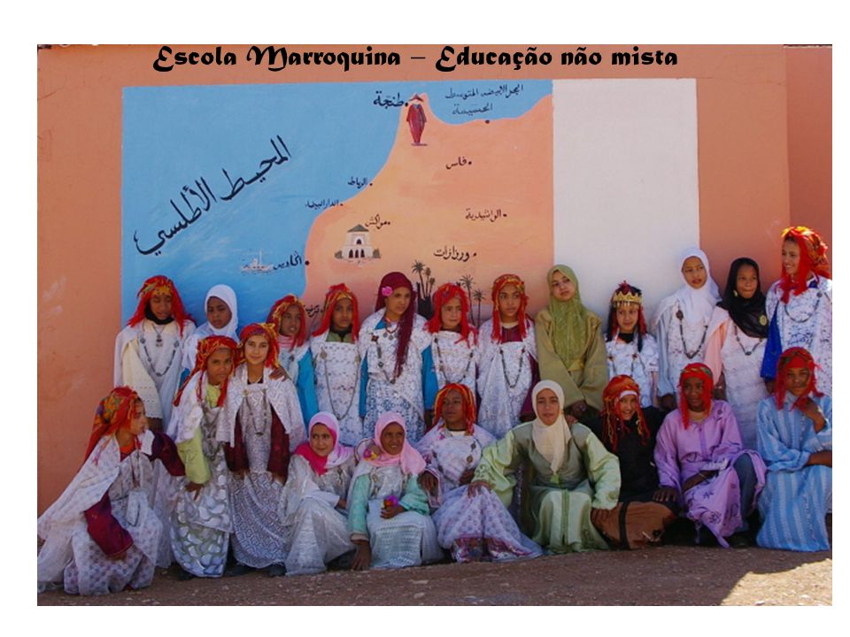 Educação Escola Marroquina – Educação não mista