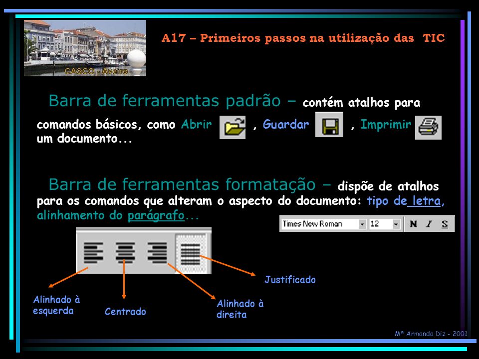 A17 – Primeiros passos na utilização das TIC