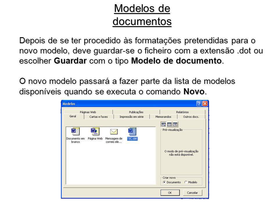 Modelos de documentos