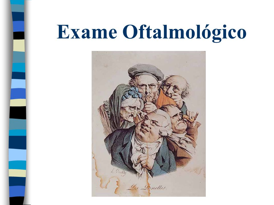 Exame Oftalmológico